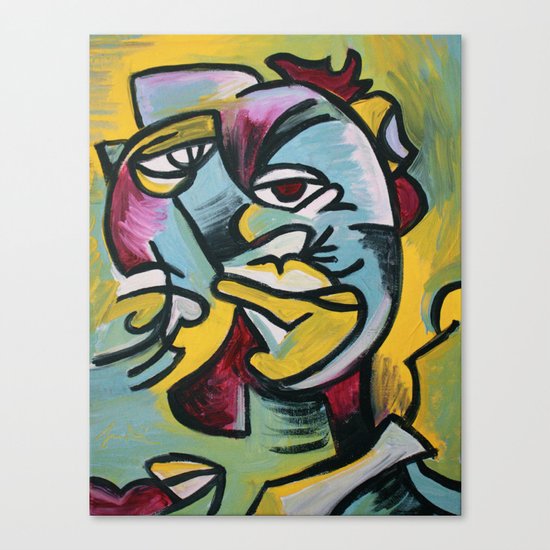Mixed Feelings Canvas Print