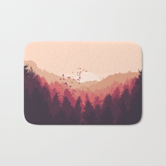 Autumn Colors Bath Mat