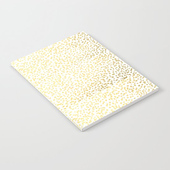 Gold Fleck modern art minimal trendy foil gold iphone cell phone case hipster brooklyn urban glitter Notebook