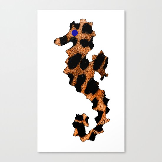 SEA LEOPARD Canvas Print