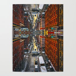 Surreal New York City Poster