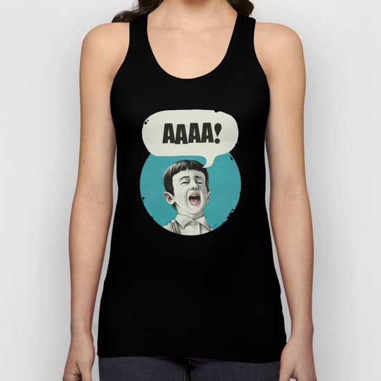 AAAA! (Blue) Unisex Tank Top