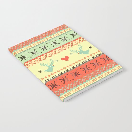 Holiday Pixels Notebook