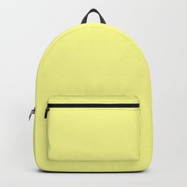Pastel Yellow Backpack