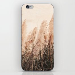 Beach Pampas Grass x Beach Art iPhone Skin