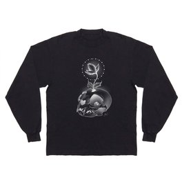 Skull Flower Long Sleeve T Shirt