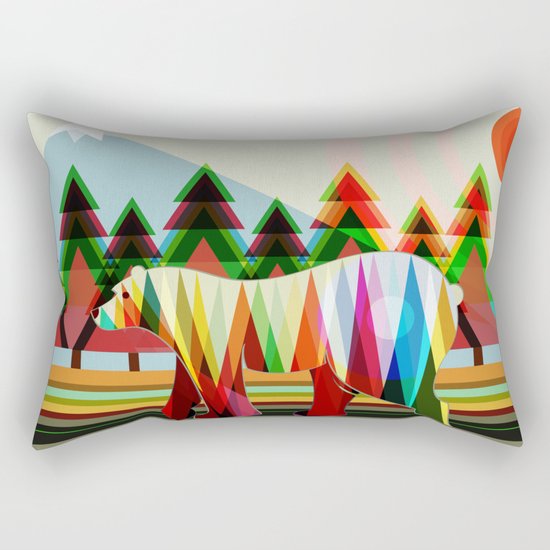 Camouflage Rectangular Pillow