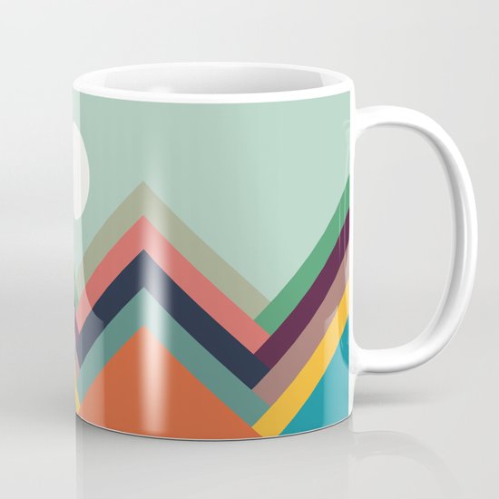 Rows of valleys Mug