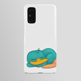 Sleepy Little Platypus Android Case
