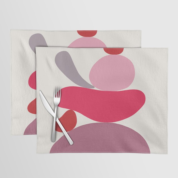 Scoop // Abstract in Pink Placemat