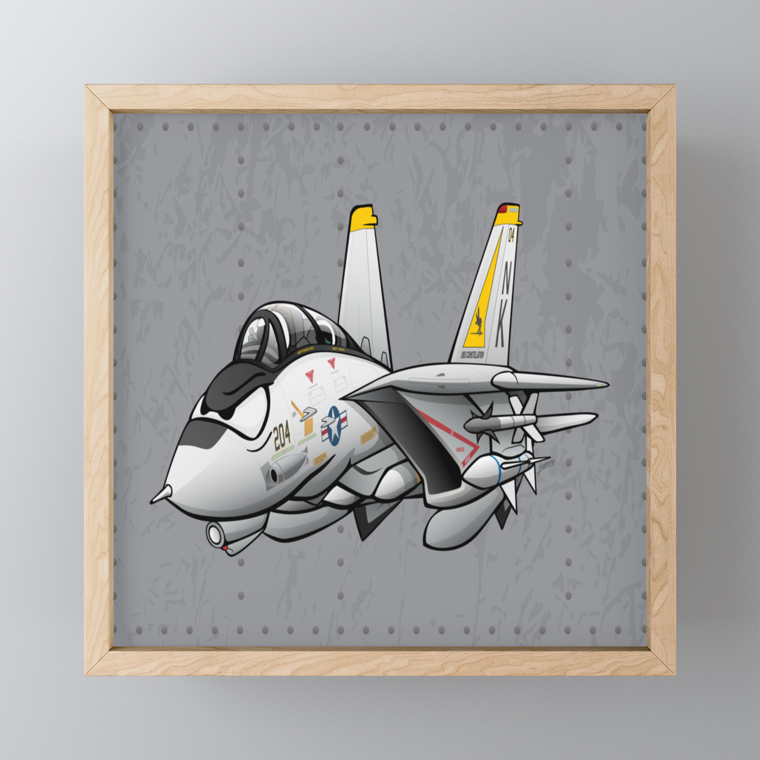 Fighter Jet Cartoon