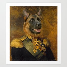Police Dog Art Prints For Any Decor Style Society6