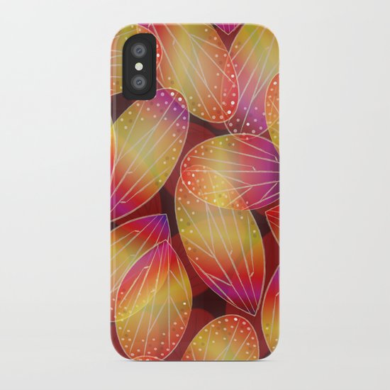 Fire Fairy Wings iPhone Case