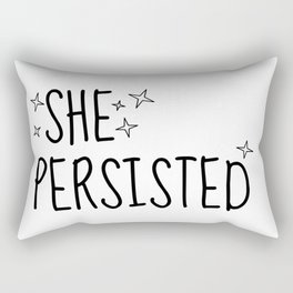SHE PERSISTED Rectangular Pillow