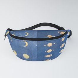 17th-Century Astronomical Art by Maria Clara Eimmart: Phases of Venus and Saturn Fanny Pack