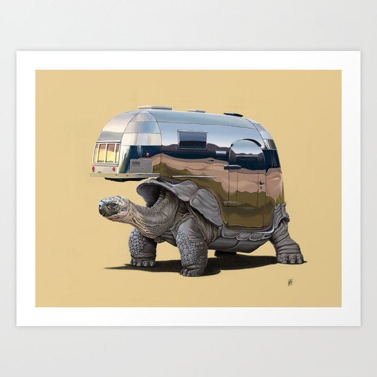 Pimp My Ride (Colour) Art Print