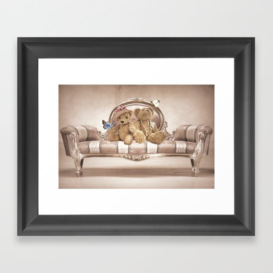 Teddies Framed Art Print