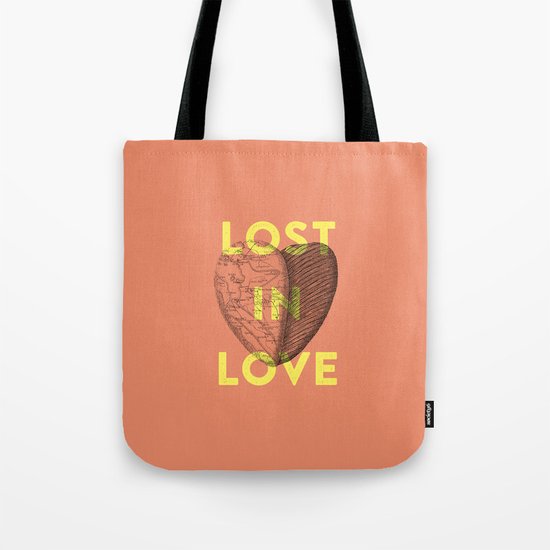 Lost in love Tote Bag
