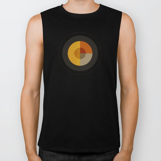 Minimalism / Geometric 1 Biker Tank