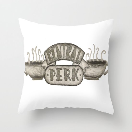 Friends- Central Perk Throw Pillow