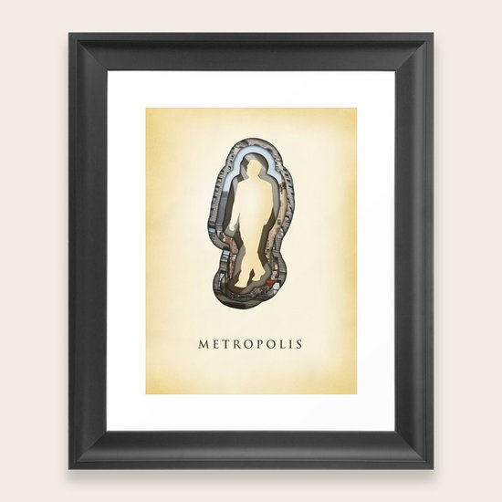 metropolis Framed Art Print