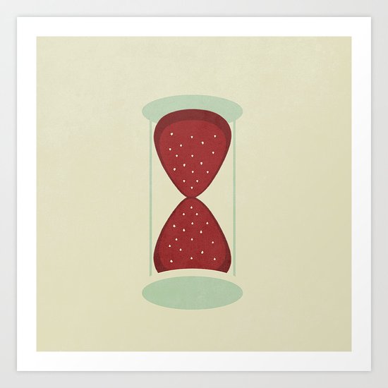 strawberry fields forever Art Print