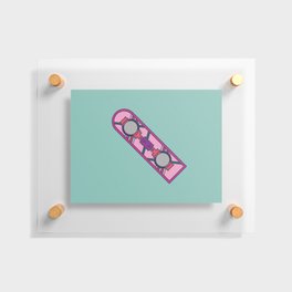 Hoverboard - Back to the future series Floating Acrylic Print