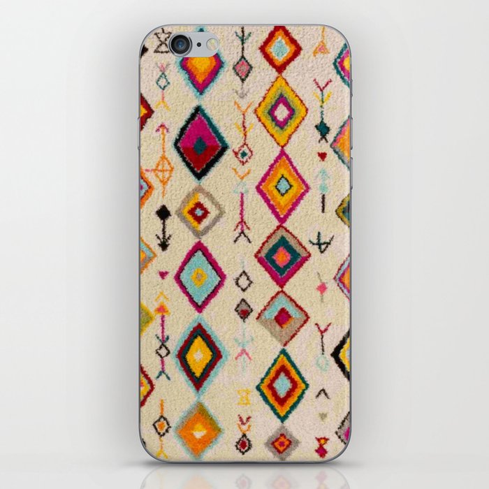 Berber colorfull carpet iPhone Skin