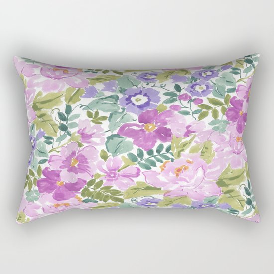 mixed garden Rectangular Pillow