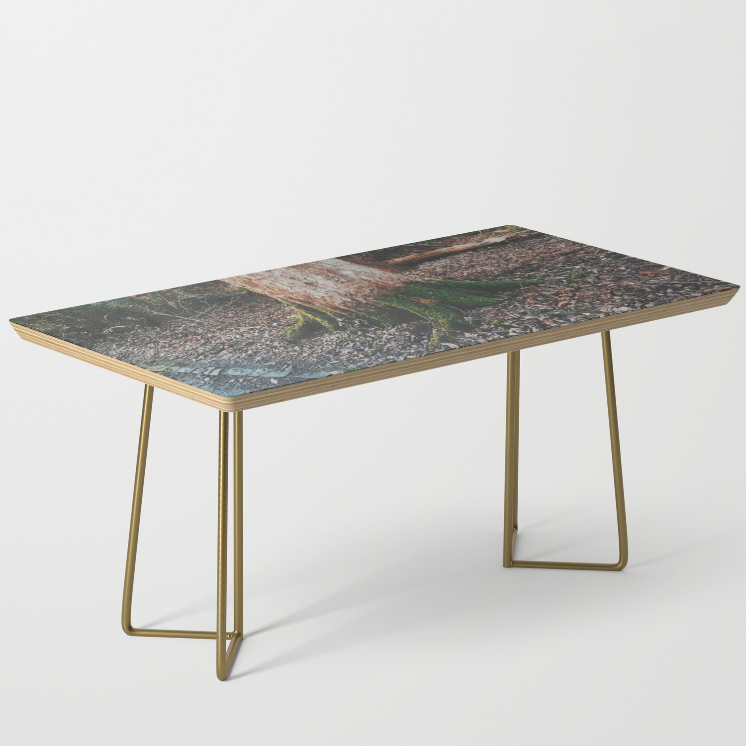 glasgow metal coffee table