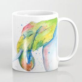 Watercolor Elephant Coffee Mug