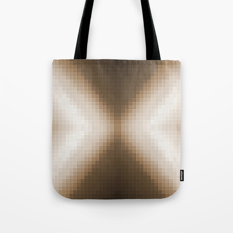 taupe tote bag