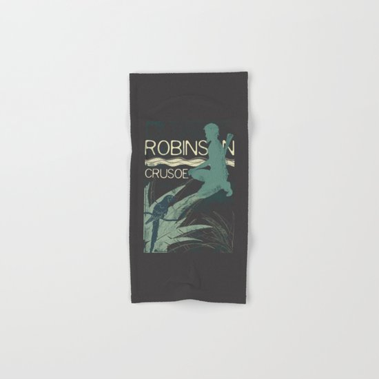 Books Collection: Robinson Crusoe Hand & Bath Towel