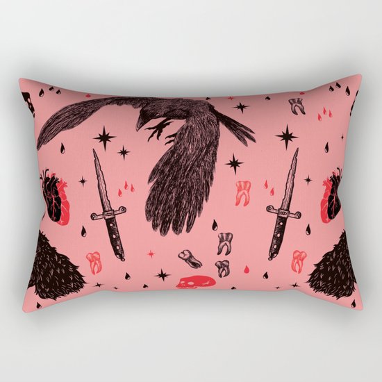 scary horror Rectangular Pillow