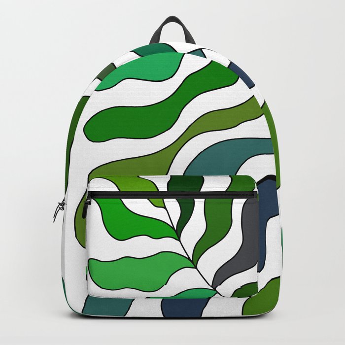 Green LEAF Backpack