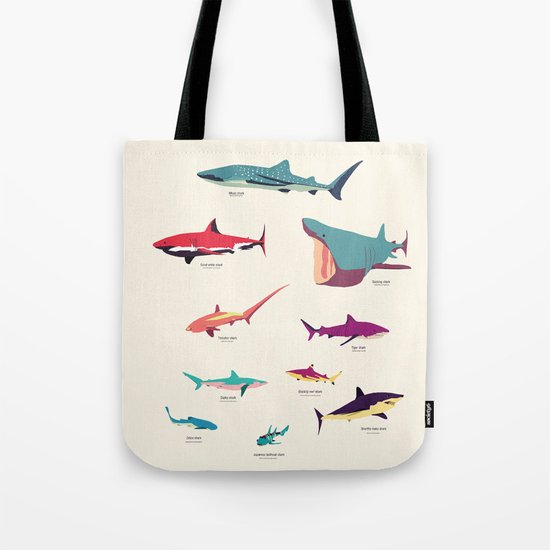 Sharks Tote Bag