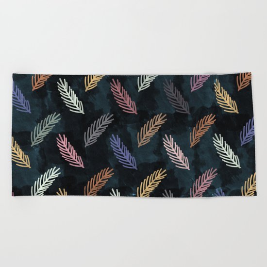 Lovely Pattern CI Beach Towel