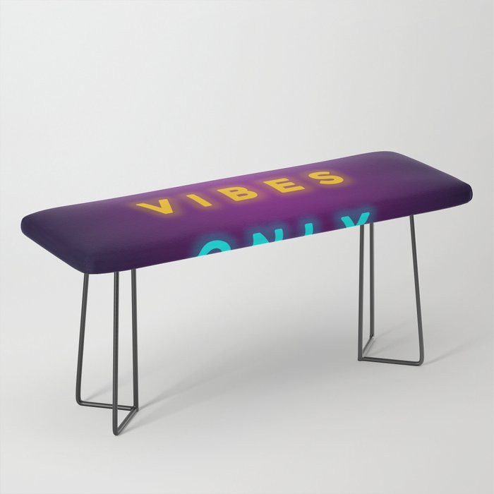 Good Vibes Only Bench By Misomiso Society6