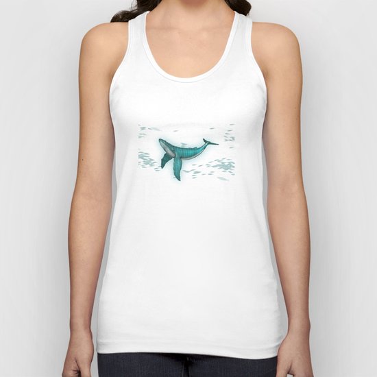 rhythm of the whale Unisex Tank Top