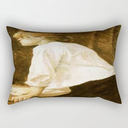 Henri de Toulouse-Lautrec The Laundress Rectangular Pillow