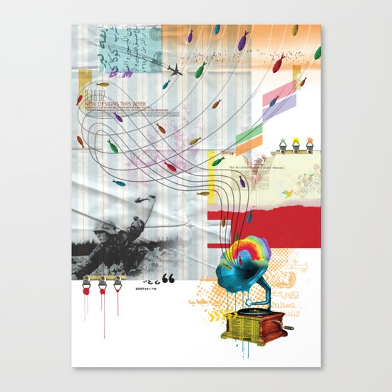 War Antheme Canvas Print
