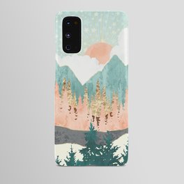 Winter Forest Vista Android Case