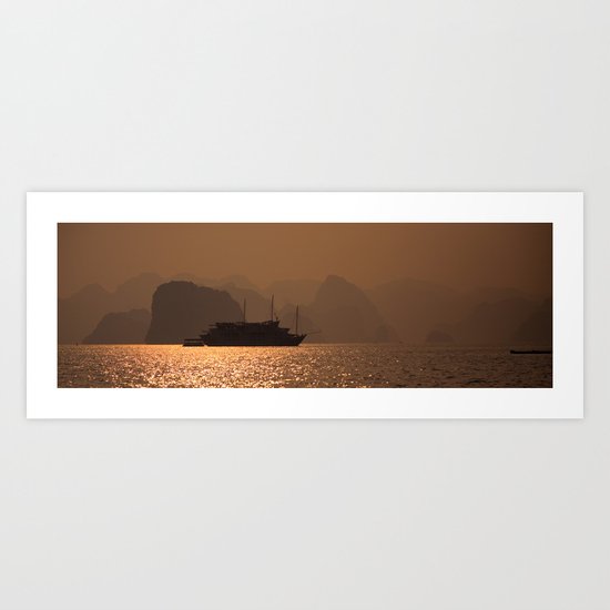 Halong Bay Art Print