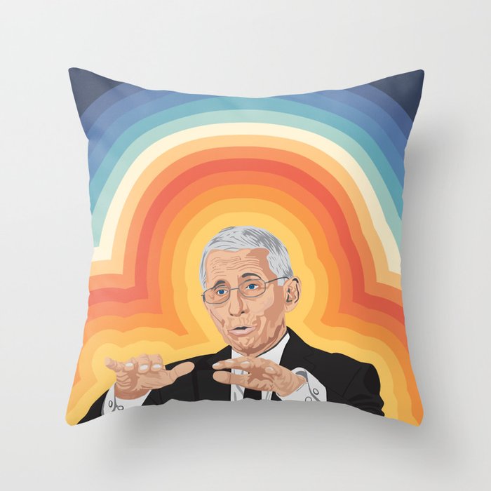 Dr. Fauci Throw Pillow
