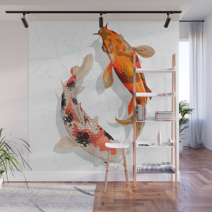 3D design fish Wall Mural by DRDART