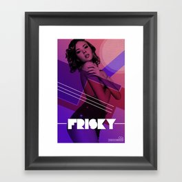 Frisky Framed Art Print