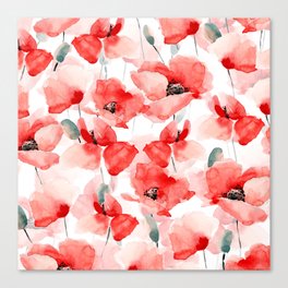 Poppies   Canvas Print