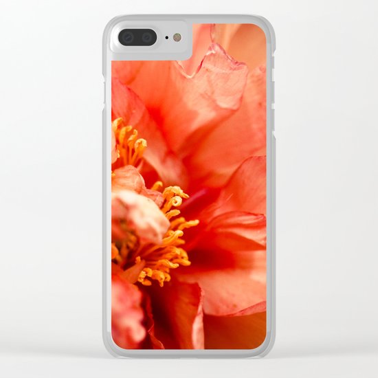 Flower Clear iPhone Case