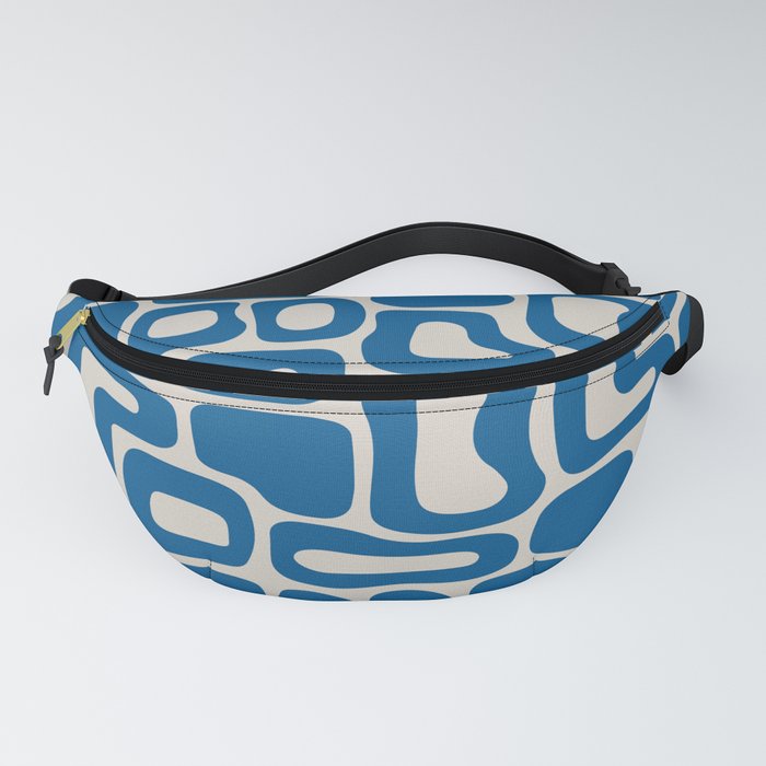 Retro Mid Century Modern Abstract composition 437 Fanny Pack