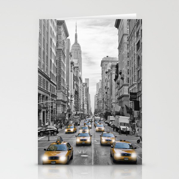 5th Avenue NYC Traffic Stationery Cards